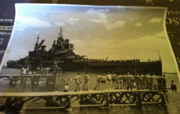 Photo d'époque navire HMS Howe 11€ BAISSE DE PRIX 4€